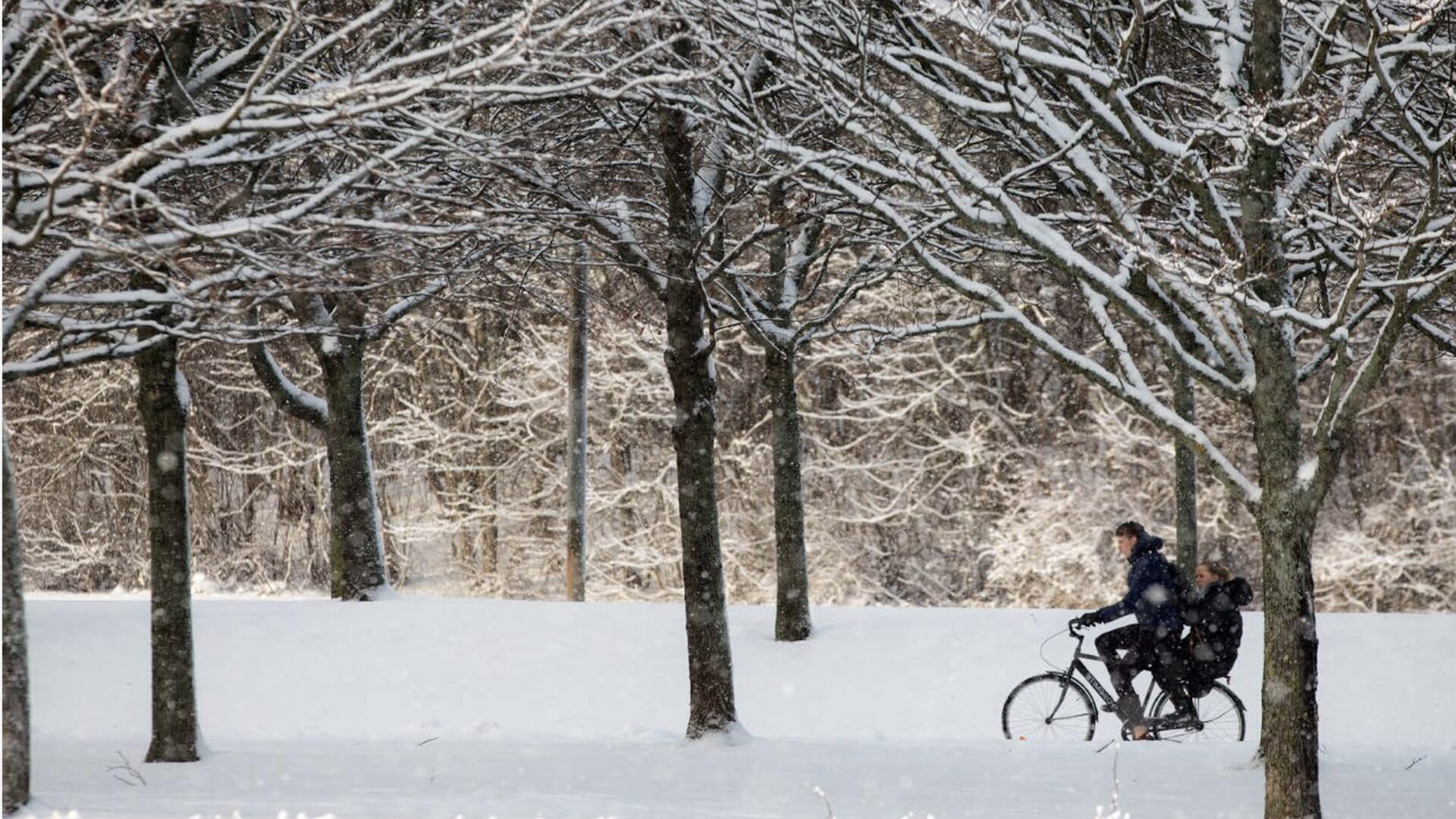Sykling i snø