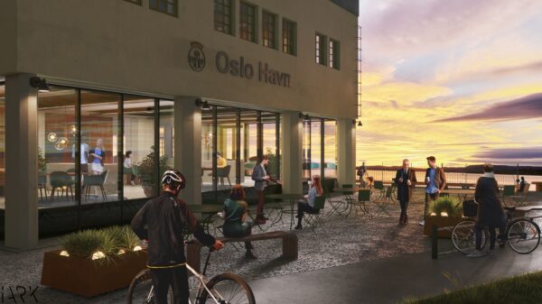 Skur 38 er et av prosjektene du får høre om på frokostmøtet. Ill.: Spir arkitekter/Oslo Havn