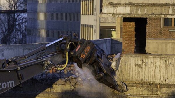 Riving i Regjerningskvartalet. Foto: Trond Isaksen/Statsbygg