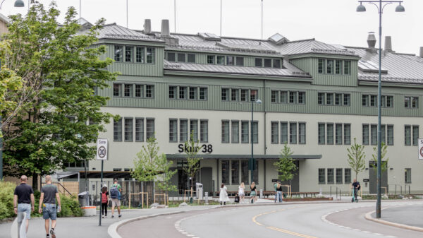 Skur 38 har kommet til gjennom samspillsentreprise. Utbygger: Oslo Havn. Foto: Foto Hille Melbye arkitekter AS