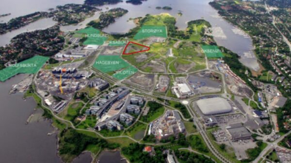 På 700 OBOS delområde 9.4 på Fornebu skal det komme 700 FutureBuilt-boliger.