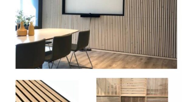 De gamle betongfasadene til Skur 38 er nå kledd i en høyisolerende kalk-puss, med en grønn overflate som knytter Skur 38 sammen med omgivelsene langs kaia. Foto: Oslo Havn