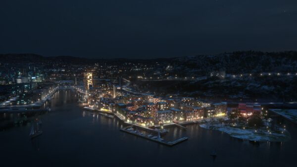 Hav Eiendom har signert intensjonsavtale med FutureBuilt og Grønn Byggallianse, og Enova vil støtte arbeidet. Ill.: Rodeo arkitekter