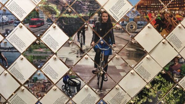 Aslak Haanshuus Arkitekter og Vardehaugen er arkitektene bak Oslo-standen i Wien.