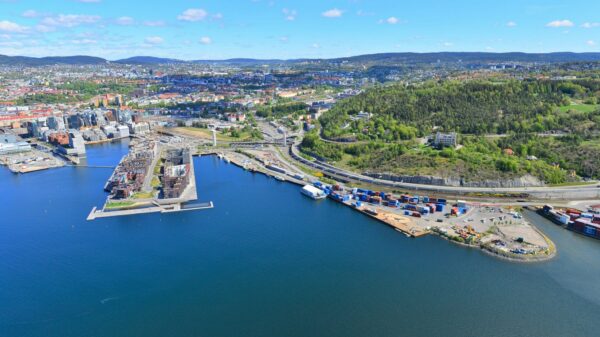 STOR INTERESSE: Prekvalifiseringen til parallelloppdraget for Grønlikaia fikk hele 118 unike søknader. Nå begynner arbeidet med å utforme Oslos nyeste delbydel. Foto: Jon Ivar Søhus.