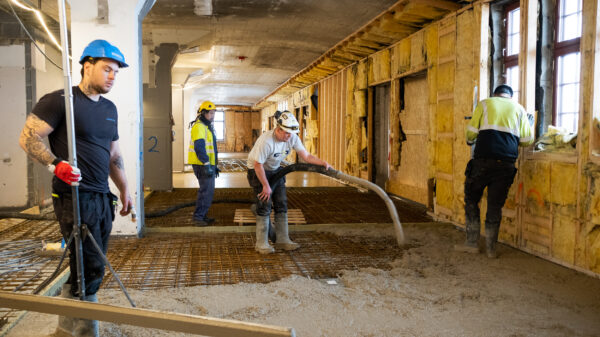Skur 38 ble først ut med å bruke leirebetong i Norge. Foto: Hans Kristian Riise/Oslo Havn
