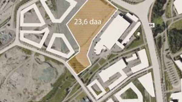 Sirkulære bygg og områder er tema for den første innovasjonsworkshopen. Ill.: Kristian Augusts gate 13. Utbygger: Entra ASA. Arkitekt og ill.: MAD Arkitekter