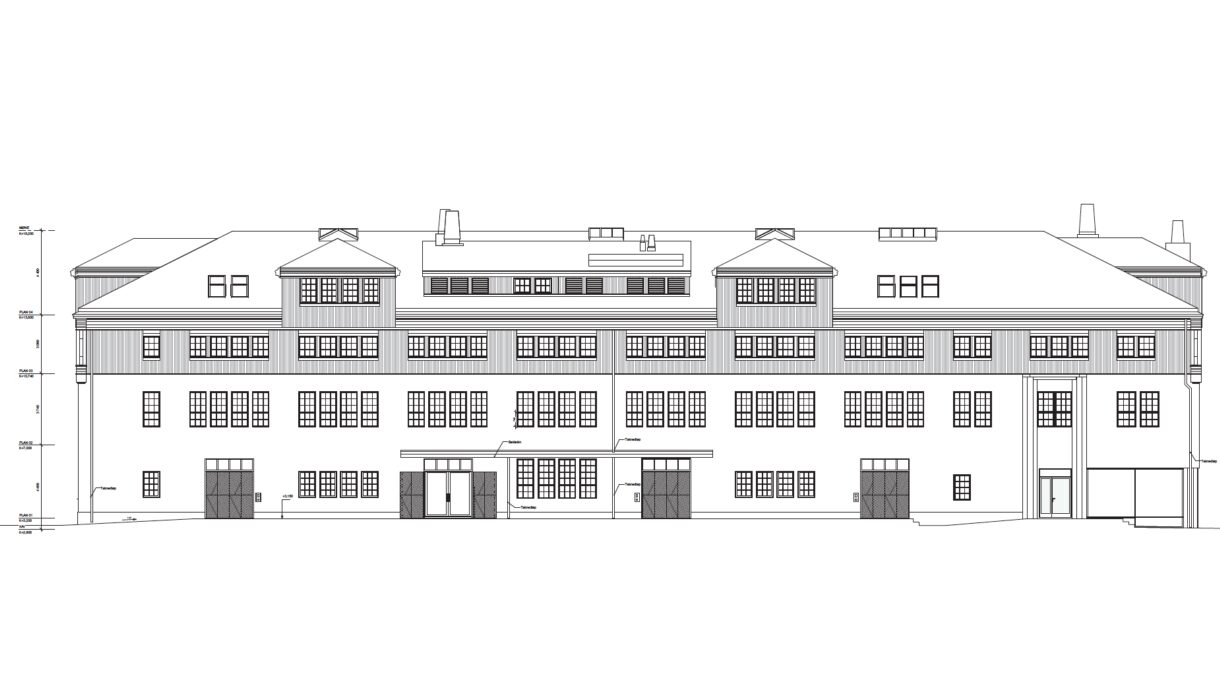Fasade HILLE MELBYE ARKITEKTER AS