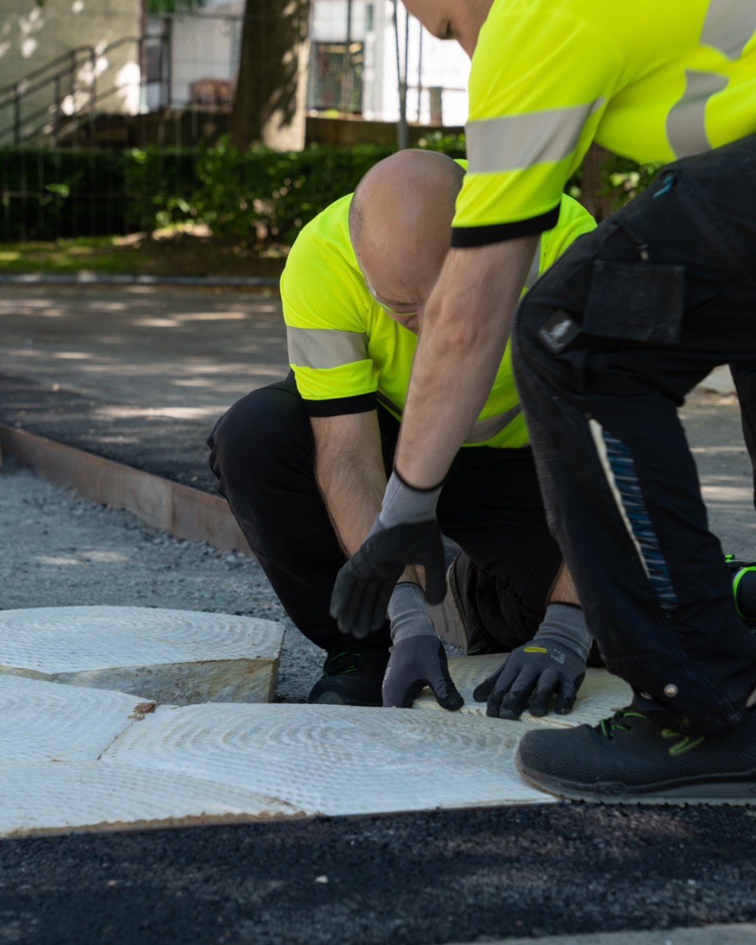 Testing av nye fallunderlag