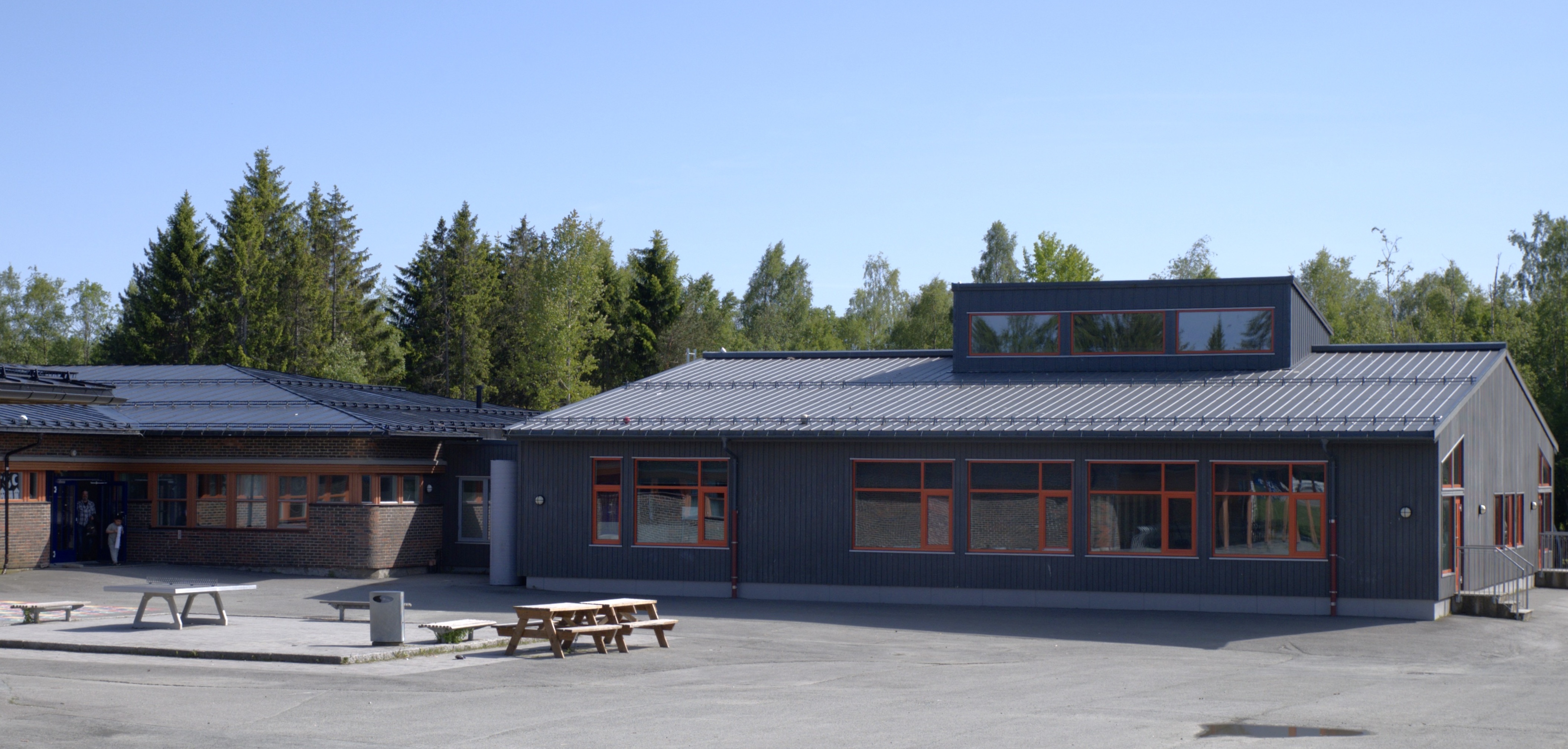 Tonstad skole før rehabilitering